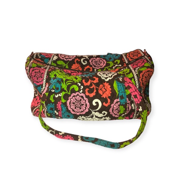 Vera Bradley RETIRED Lola Pattern  Large travel Duffle - Picture 1 of 9